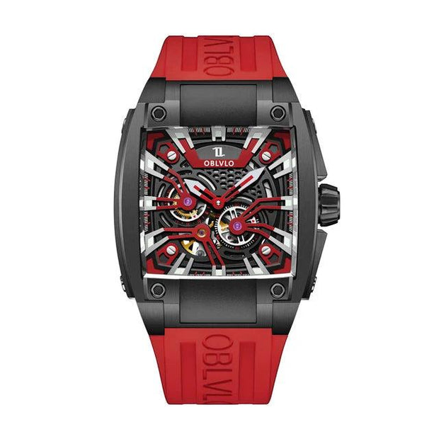 OBLVLO King Kong series Men Sport Watch Sapphire Glass Luminous Waterproof Watches Men Mechanical Automatic Watches