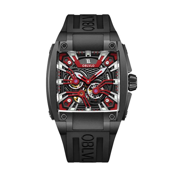 OBLVLO King Kong series Men Sport Watch Sapphire Glass Luminous Waterproof Watches Men Mechanical Automatic Watches