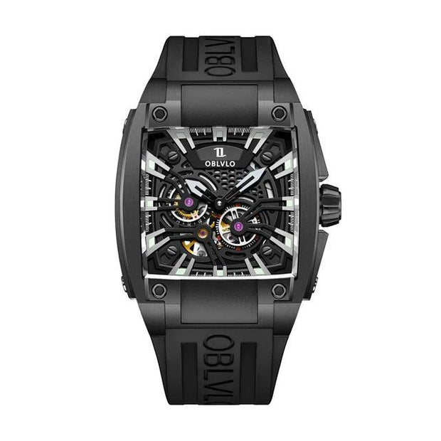 OBLVLO King Kong series Men Sport Watch Sapphire Glass Luminous Waterproof Watches Men Mechanical Automatic Watches
