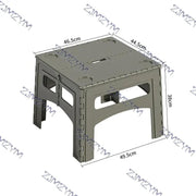 Outdoor Folding Table Portable Camping Plastic Table Set Simple Table Picnic Equipment Supplies