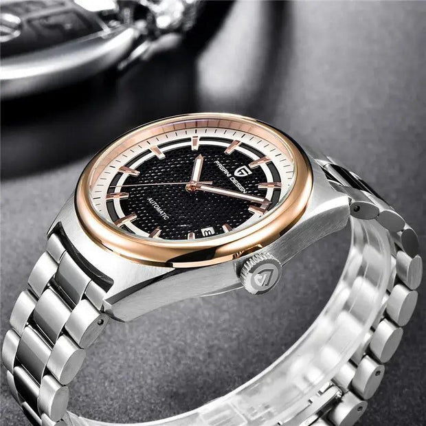 PAGANI DESIGN 2025 Men's Luxury Automatic Watch – Stainless Steel Business & Fashion Timepiece