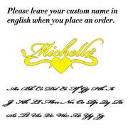 Personalized Name Necklace with Box Chain - Custom Handmade Jewelry