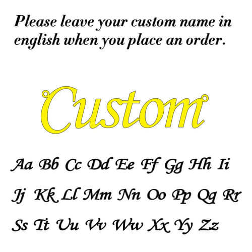 Personalized Name Necklace with Box Chain - Custom Handmade Jewelry