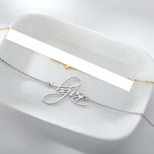 Personalized Name Waist Chain – Custom Stainless Steel Letter Belly