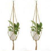 Pot Pocket Plant Holders Plant holders 6 Piece Vintage Flower Garden Hanger Macrame Plant Outdoor Pot Parts Pocket