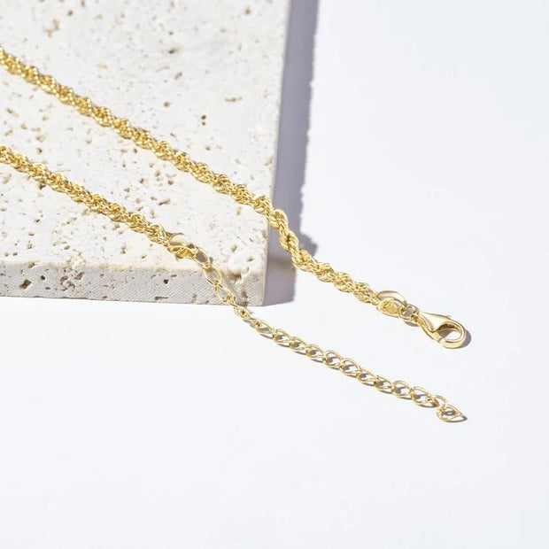 Rope Chain Necklace For Women, Minimalist Jewelry, Teen Girl Jewelry