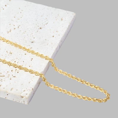 Rope Chain Necklace For Women, Minimalist Jewelry, Teen Girl Jewelry