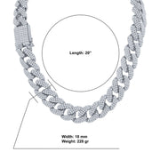 STALLION Cuban Link Chain – Unmatched Iced-Out Brilliance