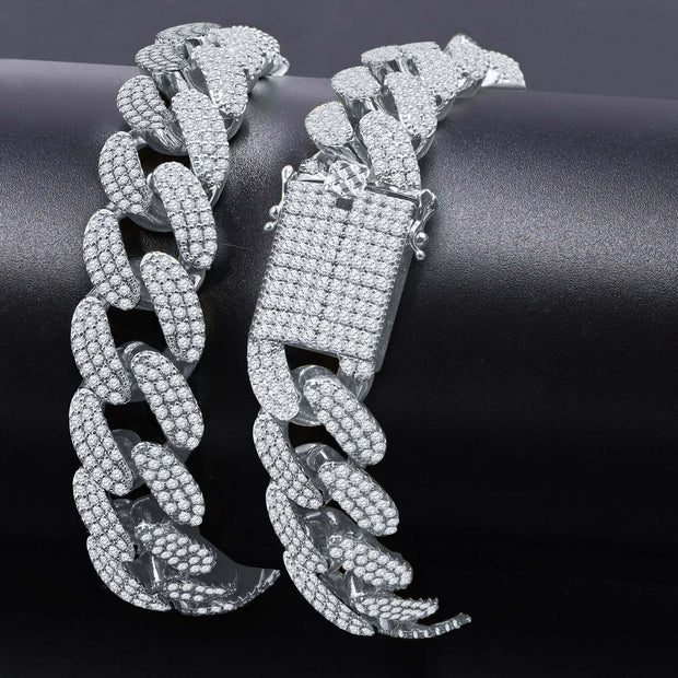STALLION Cuban Link Chain – Unmatched Iced-Out Brilliance