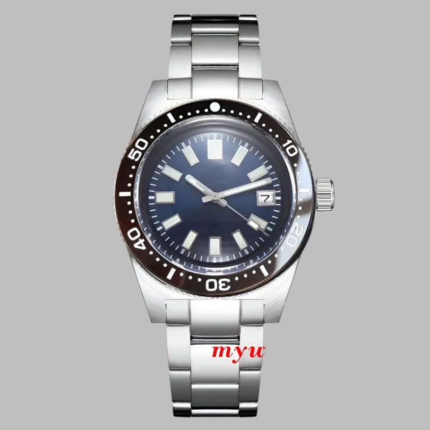 Tandorio 62MAS 41mm Automatic Dive Watch – PT5000 / NH35A Movement | 300M WR | Sapphire | Ceramic Bezel