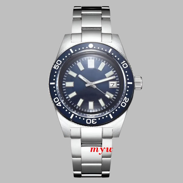 Tandorio 62MAS 41mm Automatic Dive Watch – PT5000 / NH35A Movement | 300M WR | Sapphire | Ceramic Bezel