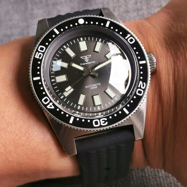 Tandorio 62MAS 41mm Automatic Dive Watch – PT5000 / NH35A Movement | 300M WR | Sapphire | Ceramic Bezel