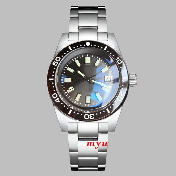 Tandorio 62MAS 41mm Automatic Dive Watch – PT5000 / NH35A Movement | 300M WR | Sapphire | Ceramic Bezel