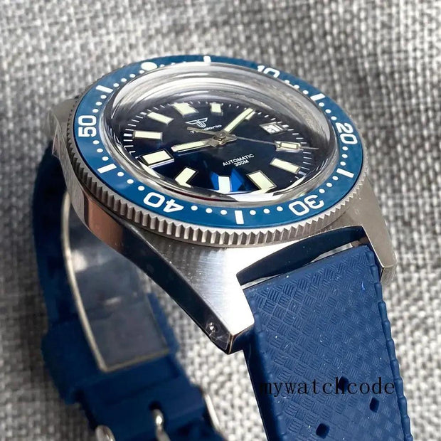 Tandorio 62MAS 41mm Automatic Dive Watch – PT5000 / NH35A Movement | 300M WR | Sapphire | Ceramic Bezel