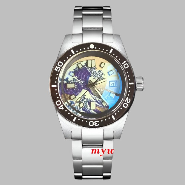 Tandorio 62MAS 41mm Automatic Dive Watch – PT5000 / NH35A Movement | 300M WR | Sapphire | Ceramic Bezel