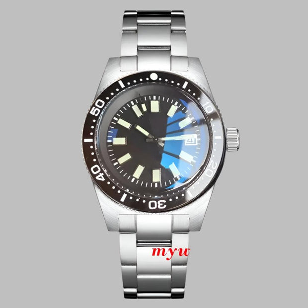Tandorio 62MAS 41mm Automatic Dive Watch – PT5000 / NH35A Movement | 300M WR | Sapphire | Ceramic Bezel