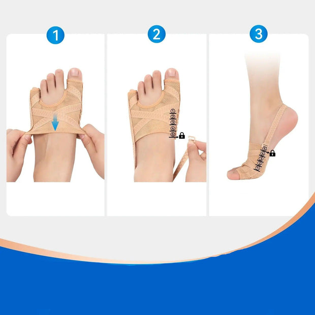 Targeted Bunion Relief with Tech Love Corrector Socks: All-Day Relief for Big Toe and Tail Toe