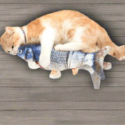 Unleash Your Cat's Inner Hunter with the Flipping Fish!