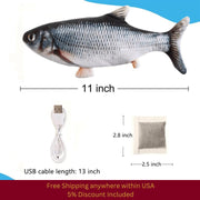 Unleash Your Cat's Inner Hunter with the Flipping Fish!