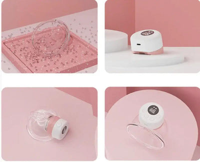Wearable Electric Breast Machine with 9-Speed Adjustment and Quiet Large Suction