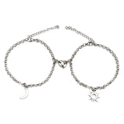Connect Your Worlds: Sun &amp; Moon Magnetic Bracelets