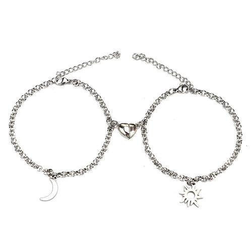 Connect Your Worlds: Sun &amp; Moon Magnetic Bracelets