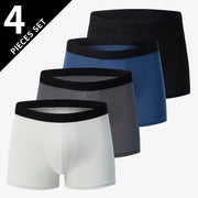 Men’s Printed Underwear 4-Pack – Comfortable Leisure Fit, Sizes S to 6XL