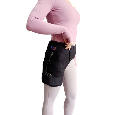 Male & female femurs and buttocks hot compress thigh strap warm hip joint buttocks massager electric heat massage hip strap-Shoppers Preferred Choice