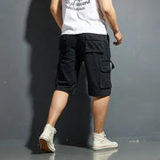 Men’s Oversized Cargo Shorts – Vintage Harajuku Style with Pockets, Big & Tall Sizes-Shoppers Preferred Choice