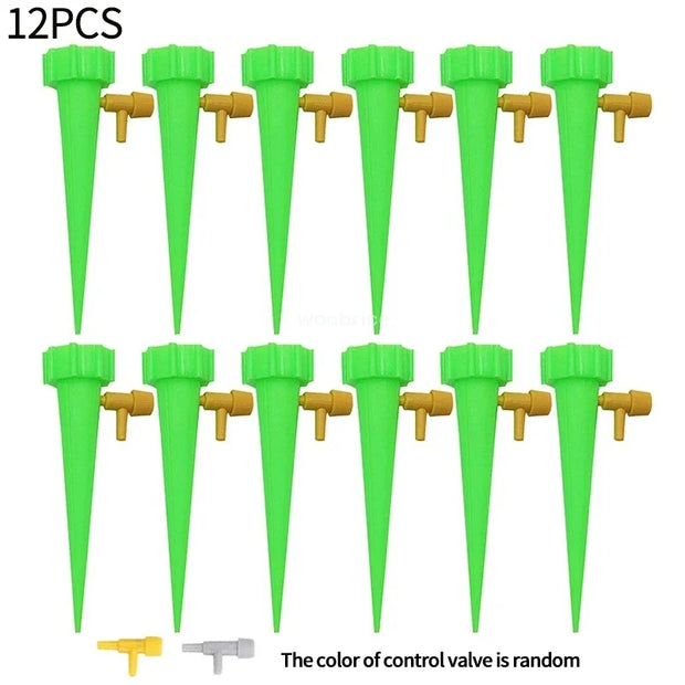 Automatic Drip Irrigation System Self Watering Spike For Flower Plants Greenhouse Garden Adjustable Auto Water Dripper Device