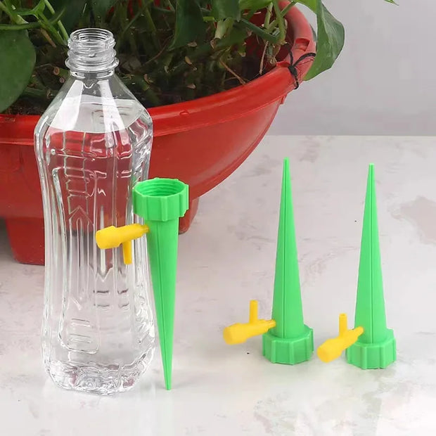 Automatic Drip Irrigation System Self Watering Spike For Flower Plants Greenhouse Garden Adjustable Auto Water Dripper Device
