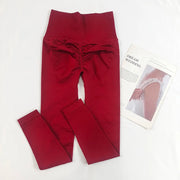 High Waist Yoga & Gym Leggings - Seamless Squat-Proof Fabric with Flattering Scrunch Butt