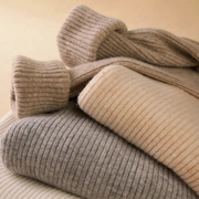 Women’s Cozy Turtleneck Sweater – Soft Knit with Cashmere Feel for Autumn & Winter 2025