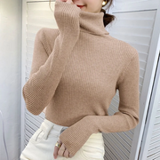 Women’s Cozy Turtleneck Sweater – Soft Knit with Cashmere Feel for Autumn & Winter 2025